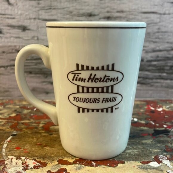 Tim Hortons Steelite International England Collectible Dining Coffee Mug - Picture 1 of 8